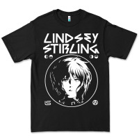 Black lindsey stirling white Premium Tee - linhVisuals