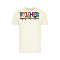 Teacher Cryons Kids Caffeine Vintage Tee | Teevron