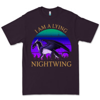 Plum wings of fire i am a lying nightwing vintage Premium Tee - linhVisuals