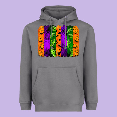 Halloween Brushstroke Heavyweight Hoodie Designed By Jasminsmagicworld