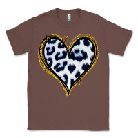 Chestnut Dalmatians Heart Gold Glitter Classic Tee - Jasminsmagicworld