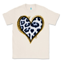 Natural Dalmatians Heart Gold Glitter Classic Tee - Jasminsmagicworld