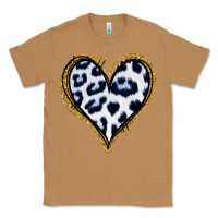 Toasted Coconut Dalmatians Heart Gold Glitter Classic Tee - Jasminsmagicworld
