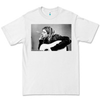 White kurt smoking Premium Tee - linhVisuals