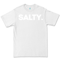 White salty Premium Tee - linhVisuals