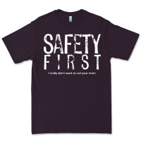 Plum safety first science teacher Premium Tee - linhVisuals