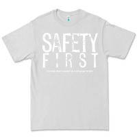 Dove Grey safety first science teacher Premium Tee - linhVisuals