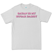 Dove Grey satan is my sugar daddy Premium Tee - linhVisuals