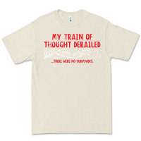 Bone my train of thought derailed Premium Tee - linhVisuals