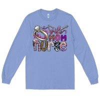 Colony Blue wife mom nurse Long Sleeve Tee - SublimationCraftShop