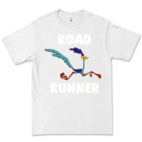 White Road Runner Premium Tee - linhVisuals