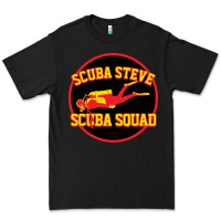 Black scuba steve Premium Tee - linhVisuals