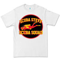 White scuba steve Premium Tee - linhVisuals