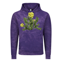 Cloud Purple whipple cholla cactus Vintage Hoodie - LillyAllenDesigns