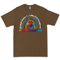 Cacao Autism Awareness rainbow Premium Tee - FaDigitalArtStudio