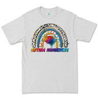 Dove Grey Autism Awareness rainbow Premium Tee - FaDigitalArtStudio