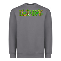 Storm st. patrick's day lucky with clovers and horseshoe Heavyweight Sweatshirt - RanaPortraitStore
