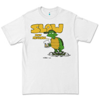 White slow but mellow crazy Premium Tee - linhVisuals