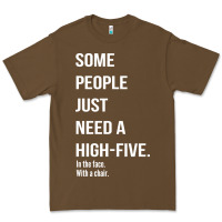 Some People Need A High Five Premium Tee | Teevron