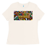 Bone hispanic heritage license plate Ladies Tee - BundleAndBundleShop