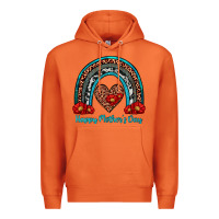 Carrot happy mother's day rainbow Premium Hoodie - Artiststas