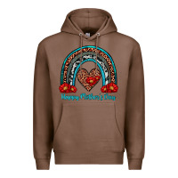 Chestnut happy mother's day rainbow Premium Hoodie - Artiststas