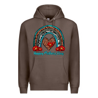 Coffee happy mother's day rainbow Premium Hoodie - Artiststas