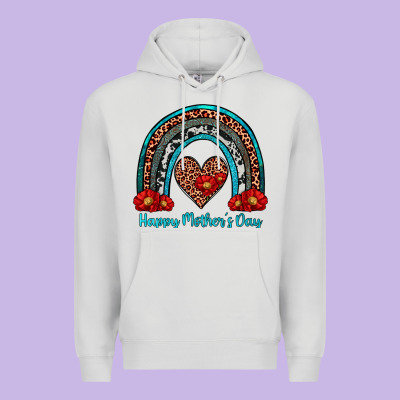 Happy Mother's Day Rainbow Premium Hoodie Designed By Artiststas