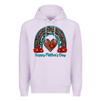 Lilac happy mother's day rainbow Premium Hoodie - Artiststas