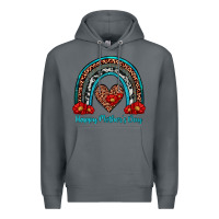 Rock happy mother's day rainbow Premium Hoodie - Artiststas