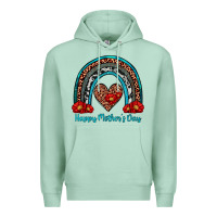 Seafoam happy mother's day rainbow Premium Hoodie - Artiststas