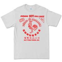 Dove Grey sriracha sauce Premium Tee - linhVisuals