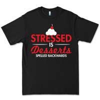 Black stressed is desserts spelled backwards Premium Tee - linhVisuals
