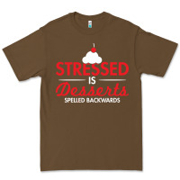 Cacao stressed is desserts spelled backwards Premium Tee - linhVisuals