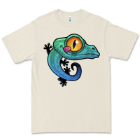 Bone cute colorful cartoon gecko Premium Tee - linhVisuals