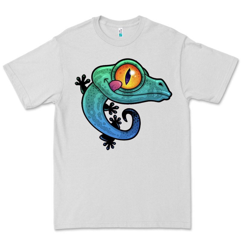 Cute Colorful Cartoon Gecko Premium Tee by linhVisuals | Teevron