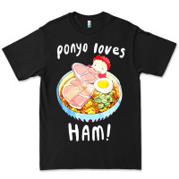 Studio Ghibli Ponyo Loves Ham Premium Tee | Teevron