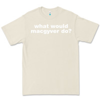 Bone what would macgyver do Premium Tee - linhVisuals