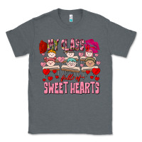 Charcoal Heather Valentine's Day my class is full of sweet hearts Classic Tee - FaDigitalArtStudio
