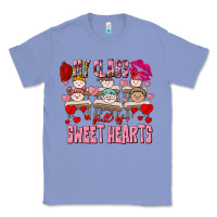 Colony Blue Valentine's Day my class is full of sweet hearts Classic Tee - FaDigitalArtStudio