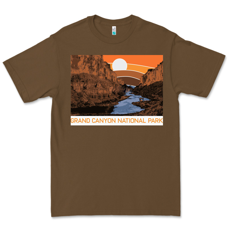 Vintage Grand Canyon National Park Retro Colorado River 80s Premium Tee by linhVisuals | Teevron