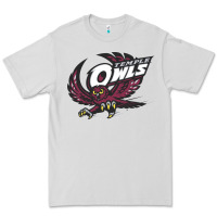Dove Grey temple owls Premium Tee - linhVisuals
