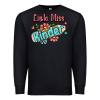 Black little miss kindergarten Premium Sweatshirt - Jasminsmagicworld