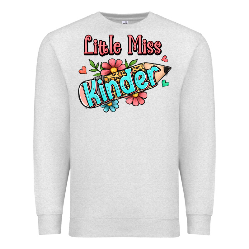 Little Miss Kindergarten Premium Sweatshirt by Jasminsmagicworld | Teevron