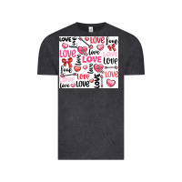 Vintage Black love Vintage Tee - LillyAllenDesigns