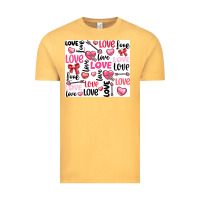 Vintage Mustard love Vintage Tee - LillyAllenDesigns