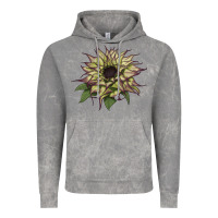Cloud Rock sun   fill purple sunflower Vintage Hoodie - LillyAllenDesigns