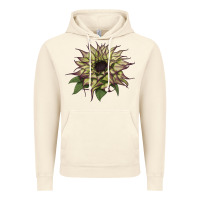 Vintage Artic sun   fill purple sunflower Vintage Hoodie - LillyAllenDesigns