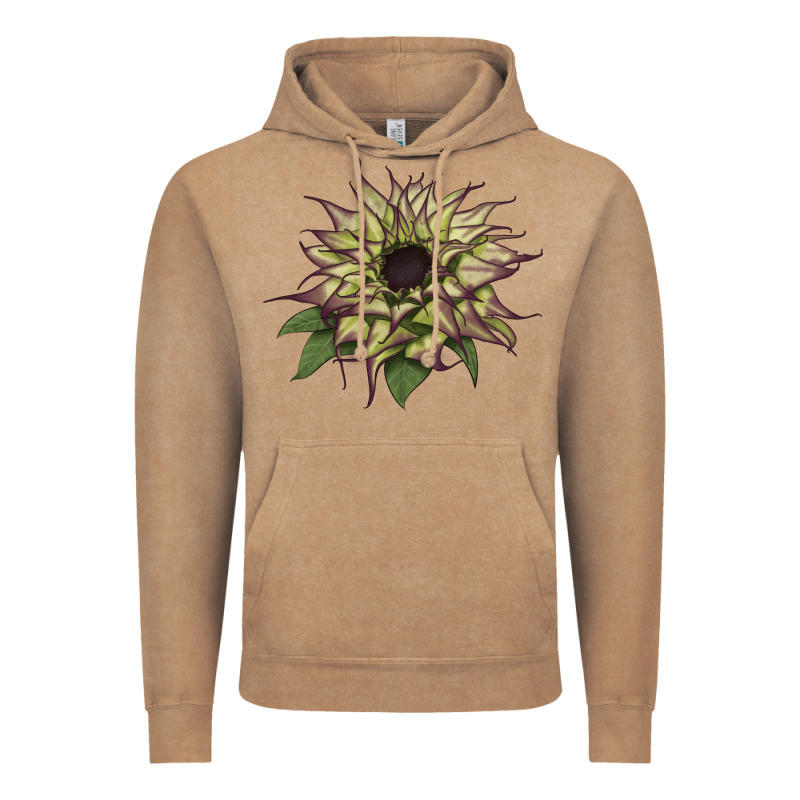 Sun   Fill Purple Sunflower Vintage Hoodie by LillyAllenDesigns | Teevron