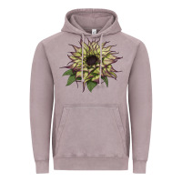 Vintage Zinc sun   fill purple sunflower Vintage Hoodie - LillyAllenDesigns